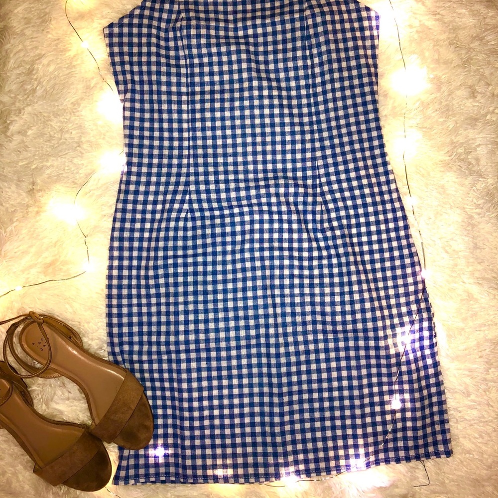 Blue Gingham Dress